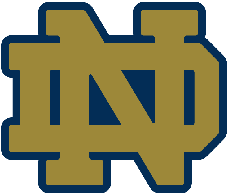 Notre Dame Fighting Irish 1994-Pres Alternate Logo 03 iron on paper